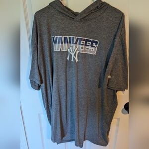 New York Yankees fanatics hooded t shirt
